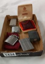 5 vintage cigarette lighters including Ronson