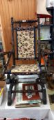 A child's American rocking chair COLLECT ONLY