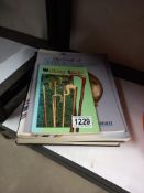 5 books on walking sticks, canes including Walking Sticks by Ulrich Klever