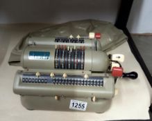 A vintage Mentor adding machine COLLECT ONLY