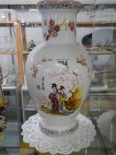 A Chinese signed vase.