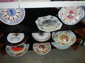 A collection of commemorative collector's / cabinet plates.