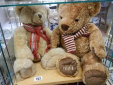 A Frazer Teddy bear and one other.