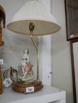 A figural table lamp, COLLECT ONLY.