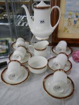 A fifteen piece Royal Albert coffee set in good condtion.