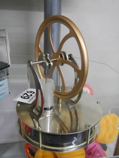 A Stirling low temperature model steam engine - Image 2 of 2