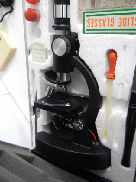 A cased Philo microscope.