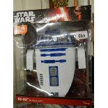 A boxed R2-D2 3D deco light, sealed in box.