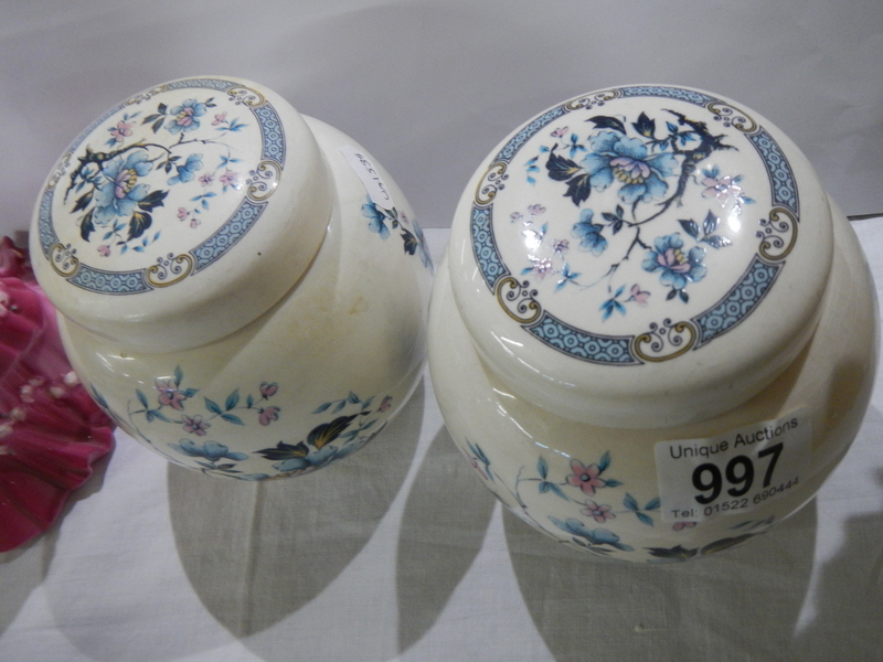 A pair of Sadler ginger jars. - Image 2 of 4