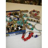 A quantity of mainly bracelets and bangles etc.,
