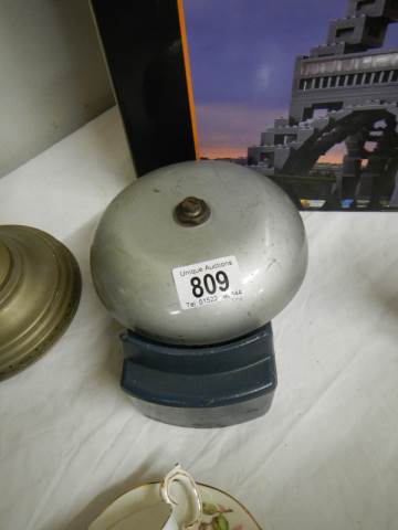 An old industrial alarm bell.