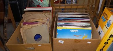 A quantity of LP's various genres and a quantity of 78's COLLECT ONLY