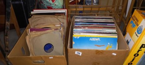 A quantity of LP's various genres and a quantity of 78's COLLECT ONLY