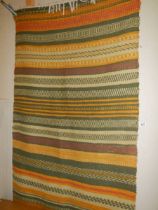 An old wool rug, COLLECT ONLY.
