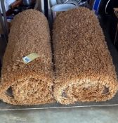 2 deep pile rugs 136cm x 71cm COLLECT ONLY