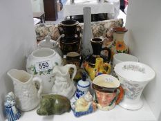 A mixed lot ceramics, COLLECT ONLY.