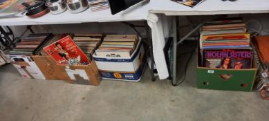 5 boxes of LP records COLLECT ONLY