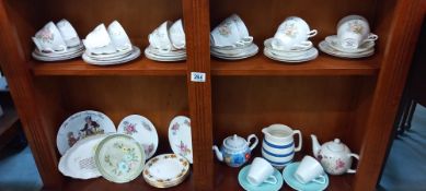 A quantity of tea sets, teapots, jug etc COLLECT ONLY