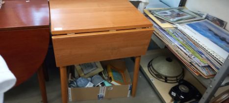 A modern drop leaf kitchen table, COLLECT ONLY