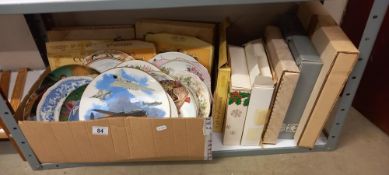 A good lot of collectors plates including some boxed