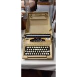 A Smith Corona typewriter COLLECT ONLY