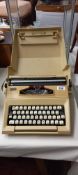 A Smith Corona typewriter COLLECT ONLY