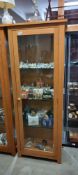 A good display cabinet height 170cm, width 60cm, depth 34cm COLLECT ONLY