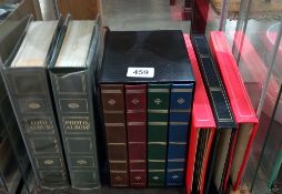 A quantity of photo albums and contents