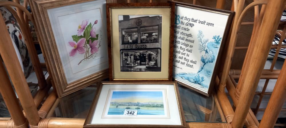 A quantity of pictures and frames COLLECT ONLY - Image 2 of 4