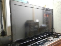 A Samsung flat screen TV. COLLECT ONLY.