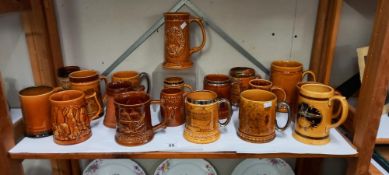 A quantity of tankards COLLECT ONLY