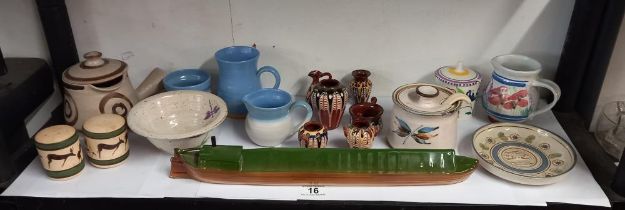 A good lot of pottery etc