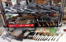 A good lot of cutlery including some sets