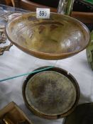 Three pieces of early 20th century studio pottery.