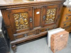 A good quality two door, two drawer chest, COLLECT ONLY.