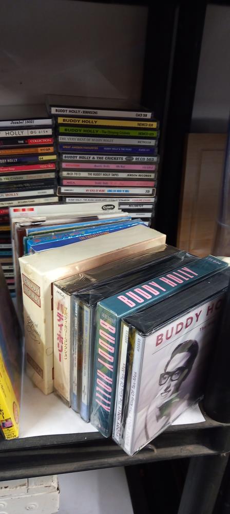 Over 120 Buddy Holly cd's, over 50 of them are still sealed, some include Buddy Holly and The - Image 3 of 4