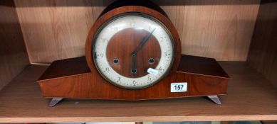 An art deco Smiths mantle clock COLLECT ONLY
