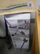 A boxed Dyson V7 Animal vacuum cleaner, NO CHARGER BUT IN WORKING ORDER. COLLECT ONLY..