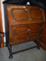 An old oak desk, COLLECT ONLY.