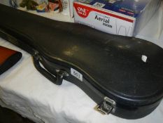 A violin hard case, COLLECT ONLY.
