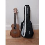 Tanglewood Ukele in soft case model TWT 3 serial number KU170700141