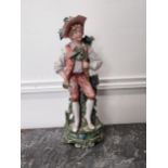 Bisque figure of a Young Boy {28 cm H x 15 cm W}.