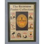 The Guinness Poster Collection framed advertising print {83 cm H x 58 cm W}.