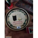 Guinness is Good for You advertising drinks tray {32 cm Dia.}