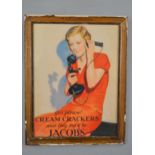 Yes please! Cream Crackers and they must be Jacobs's framed advertising print {56 cm H x 43 cm W}.