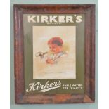 Kirker's Armagh - Table waters for quality pictorial framed advertising print {59 cm H x 48 cm W}.