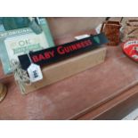 Baby Guinness Perspex light up shelf advertising sign in original box {sign: 5cm H x 36cm W}