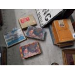 Collection of vintage Jigsaw puzzles.