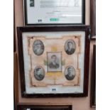 Arthur Griffin Devalera, Michael Collins, Richard Murphy and Sean MacKeon framed print {45 cm H x 44