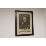 Dow's The Home Port framed advertising print {58 cm H x 43 cm W}.